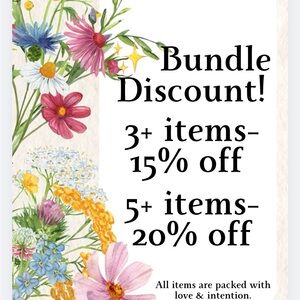 Floral Bundle Discount Poster